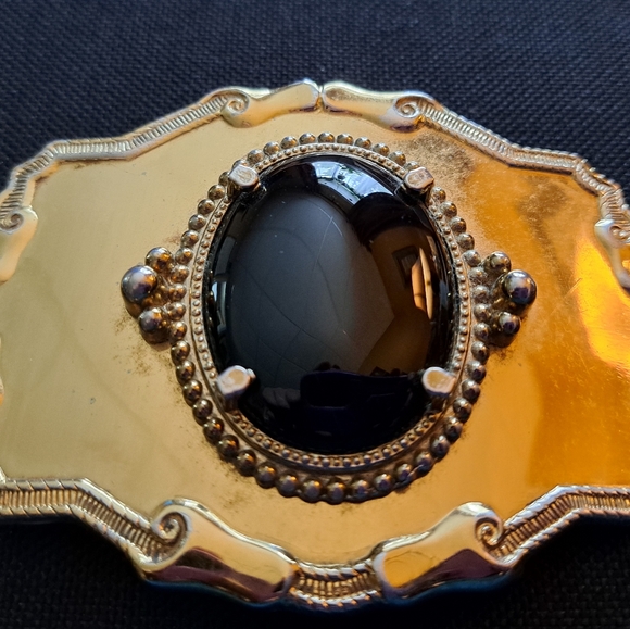 Other - Vintage Goldtone Western Belt Buckle